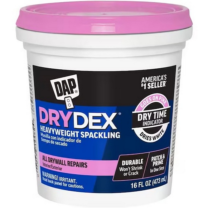 DAP DryDex Dry Time Indicator Pink Spackling Compound 16 oz