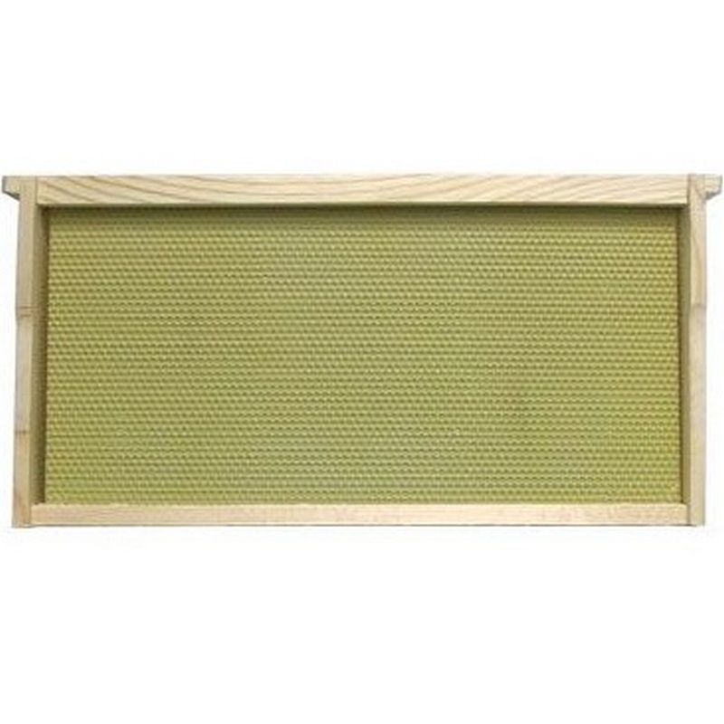 Deep Grooved Top Bar Double Coated Plasticell Brood Frame 9-1-8