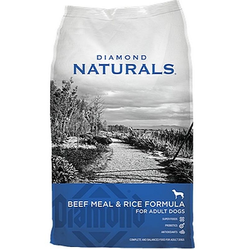 Diamond Naturals Beef Meal Rice Dog Food 40 lb