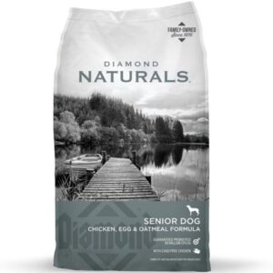 Diamond Naturals Chicken, Egg & Oatmeal Senior Dog Food 6 lb