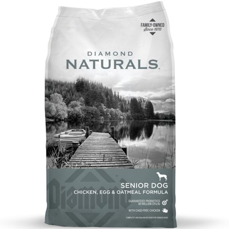 Diamond Naturals Chicken, Egg & Oatmeal Senior Dog Food 6 lb