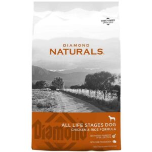Diamond Naturals Chicken & Rice All-Life Stages Dog Food 40 lb