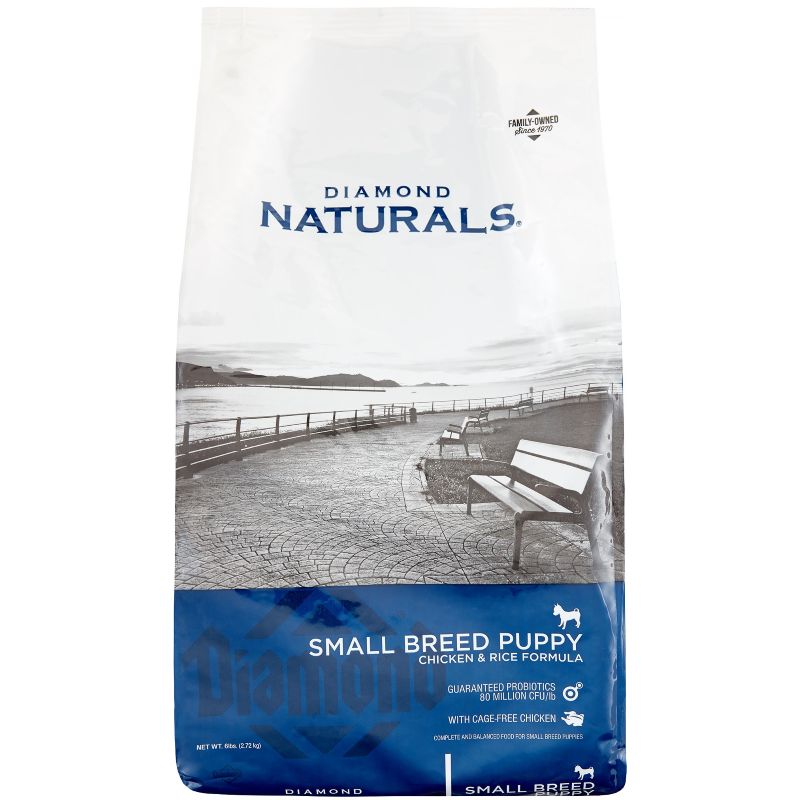 Diamond Naturals Chicken & Rice Small Breed Puppy Food 6 lb