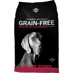 Diamond Naturals Grain Free Dog Food Beef Sweet Potato 14 lb