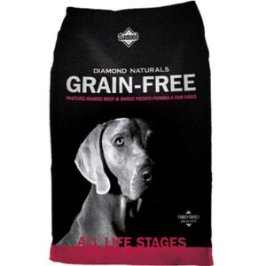 Diamond Naturals Grain Free Dog Food Beef Sweet Potato 28 lb