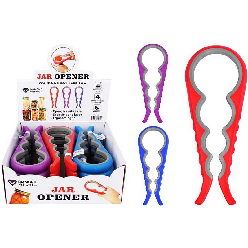 Diamond Visions Assorted Silicone Jar Openers