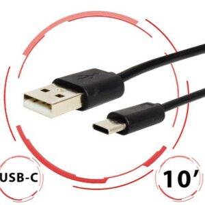 Diamond Visions Extra-Long USB-C Cable 10’