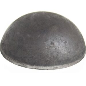 Domed Aluminum Pipe Cap 2 3/8 inch