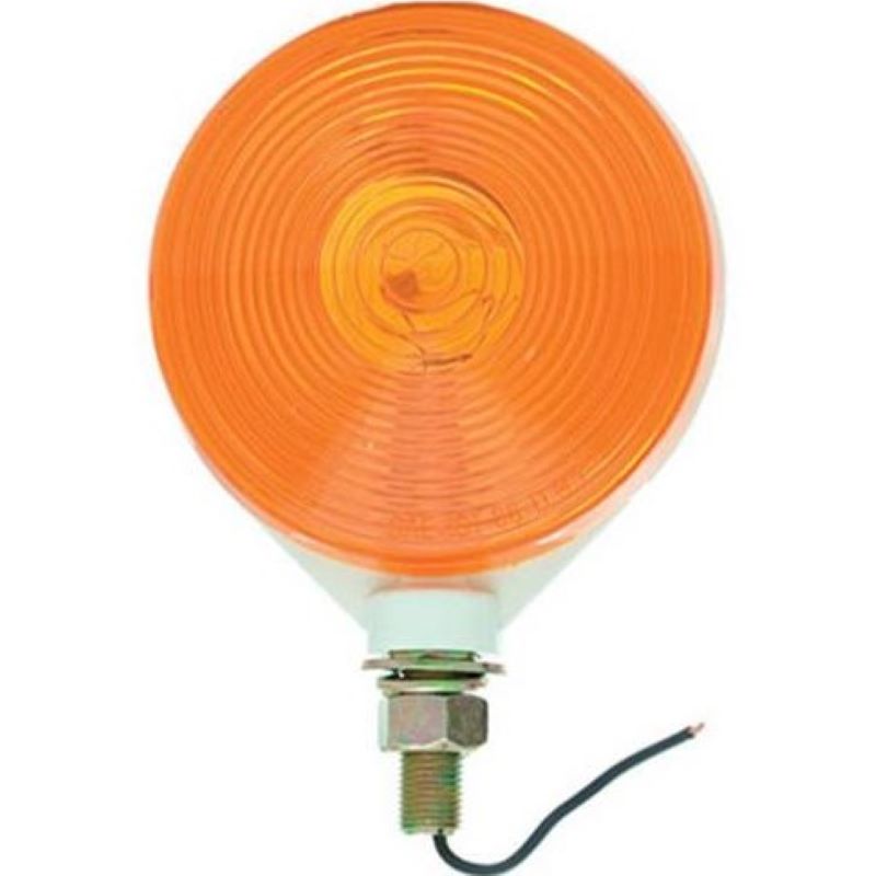 Double Sided Amber Pedestal Trailer Light 4-1/8 inch