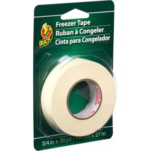 Duck Brand Freezer Sealing & Labeling Tape 3/4”x30 yd