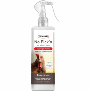 Durvet No Pick’n Hydrogel Spray for Chickens 8 oz