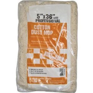 Elite 4-Ply Cotton Dust Mophead Refill 5”x36”