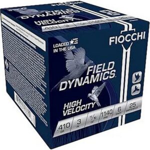 Fiocchi High Velocity .410 Gauge 3” #6 11-16 oz 25 ct