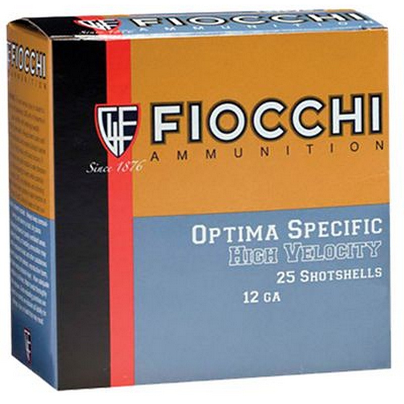 Fiocchi High Velocity 12 Gauge 3” #6 Shot 1-3-4 oz 25 ct