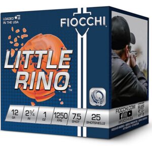 Fiocchi Little Rino Exacta Target 12 Gauge 2.75” 1 oz 25 ct