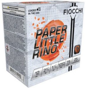 Fiocchi Paper Little Rino Extreme Ammo 12GA 2.75” 25ct