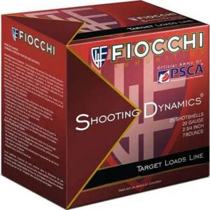 Fiocchi Shooting Dynamics 20 Gauge 2.75” #8 Shot 7/8 oz 25 ct