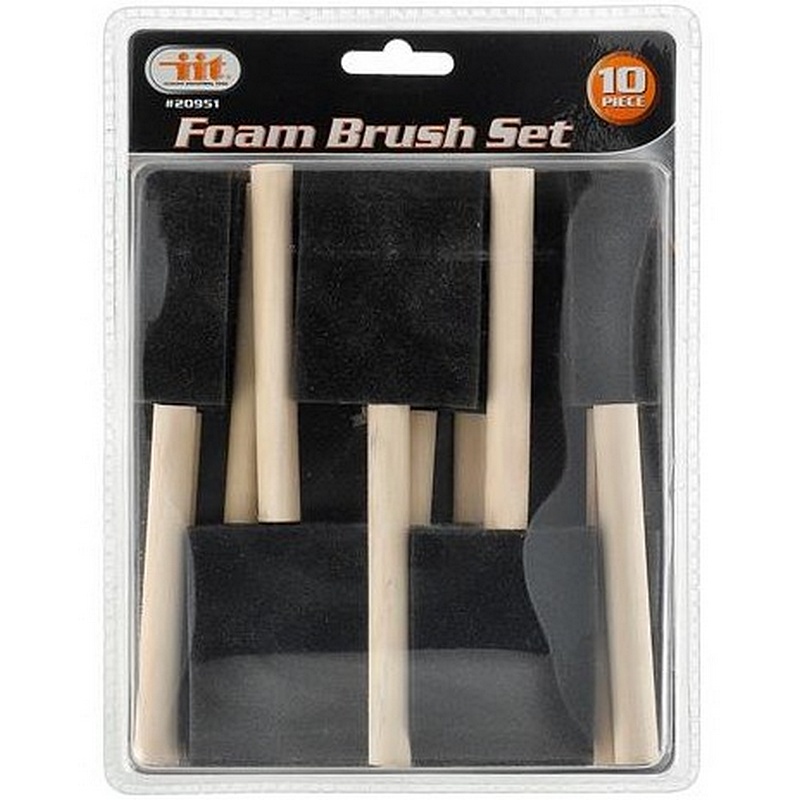 Foam Brush Set 10 ct