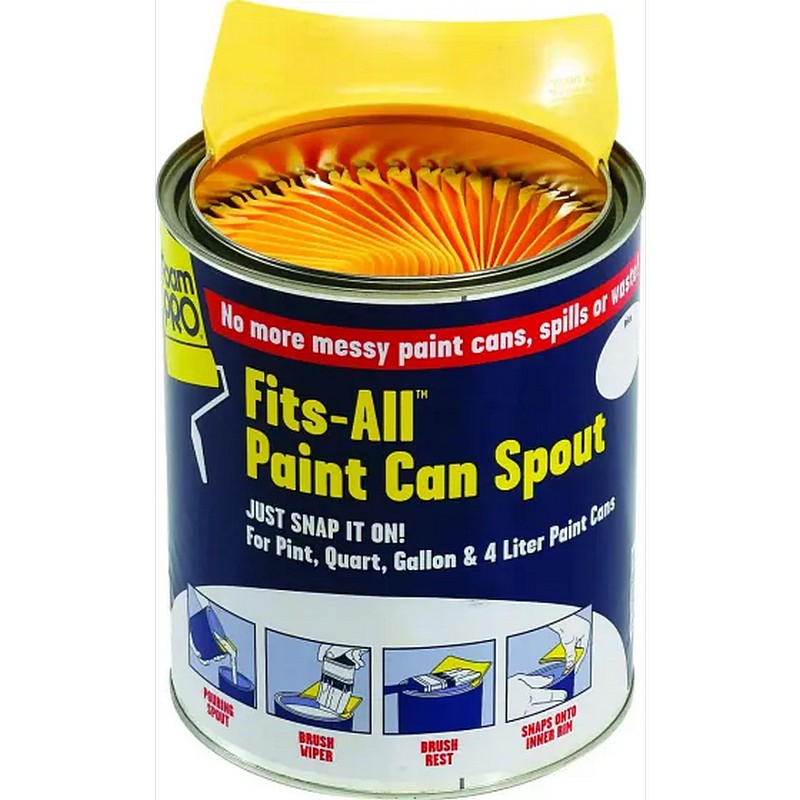 FoamPro Fits All Plastic Paint Can Spout