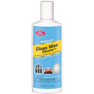 Gel-Gloss NoStreek Glass Wax Cleaner 8 oz