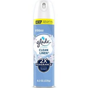 Glade Clean Linen Air Freshener Spray 8.3 oz