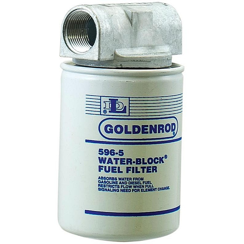 Goldenrod 596 Water Block Fuel Filter 25 GPM