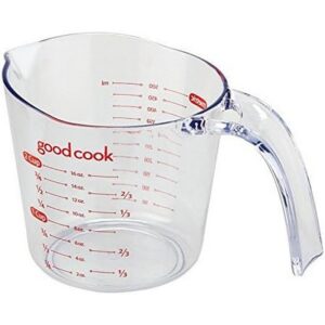Good Cook Clear Plastic 2-Cup Measuring Cup