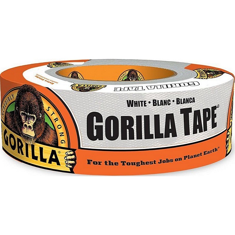 Gorilla White Duct Tape 1.88x30yd