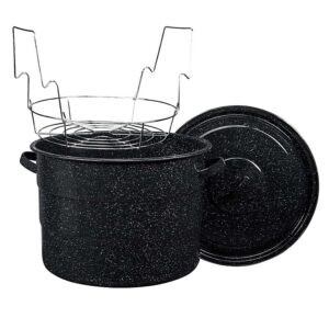 Granite Ware Canner with Lid Jar Rack 21.5 qt