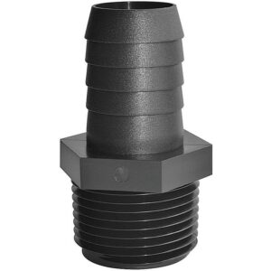 Green Leaf A3438P Hose Barb 3-4 MPT x 3-8