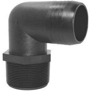 Green Leaf EL1412P Hose Barb Elbow 1-4 MPT x 1-2