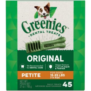 Greenies Original Petite Dental Dog Treats 27 oz