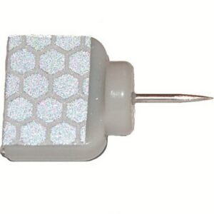 HME Reflective White Wing Tacks 25 pk