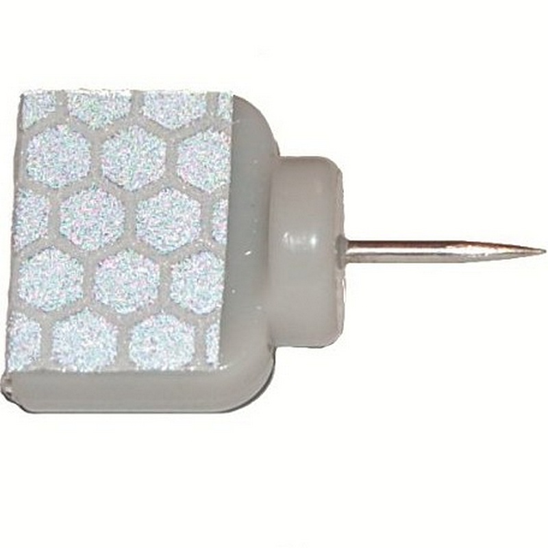 HME Reflective White Wing Tacks 25 pk