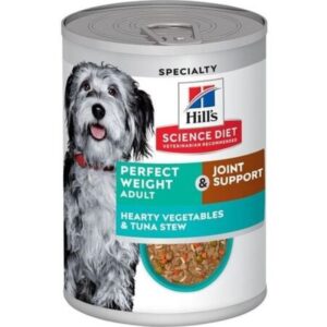 Hill’s Science Diet Perfect Weight Hearty Vegetables & Tuna Stew Canned Dog Food 12.5 oz