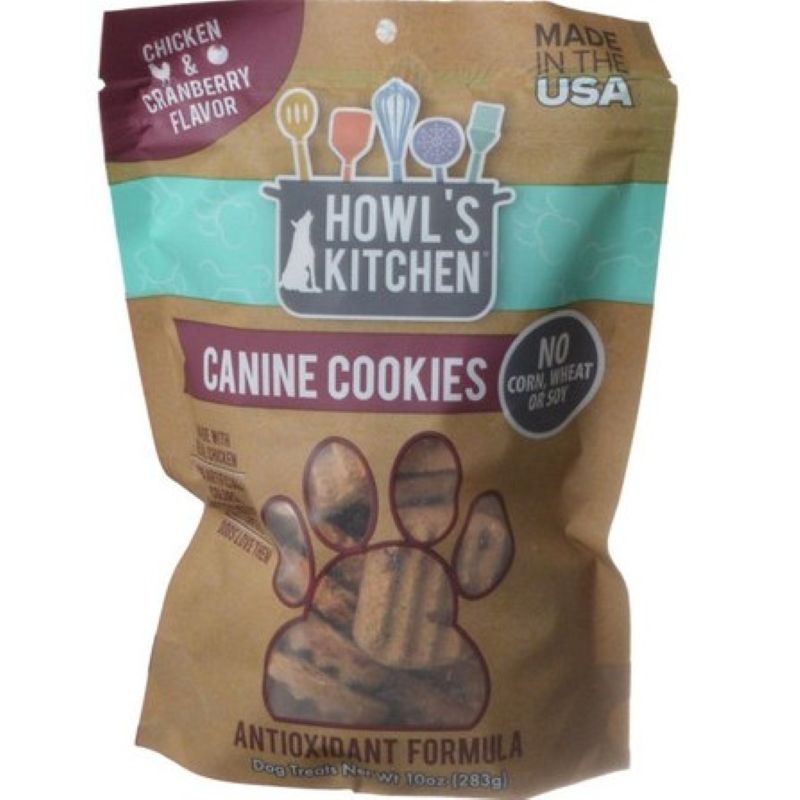 Howl’s Kitchen Chicken & Cranberry Canine Cookies 10 oz