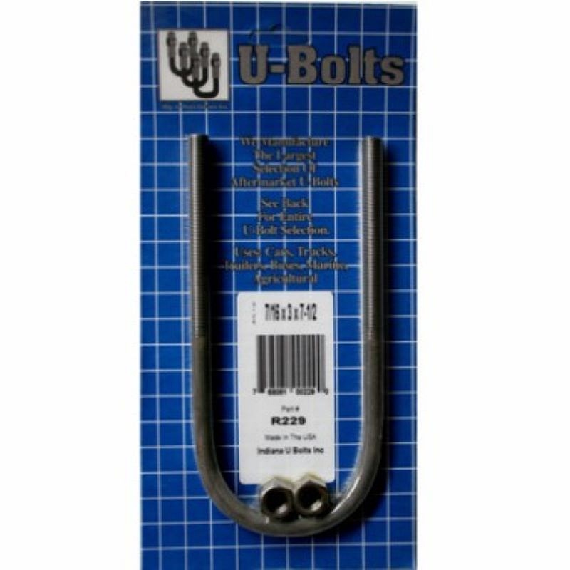 Indiana U-Bolt 7-16″x3″x7.5″
