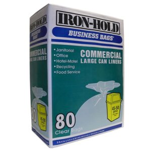 Iron Hold Drum Liners 50 gal 80 Ct