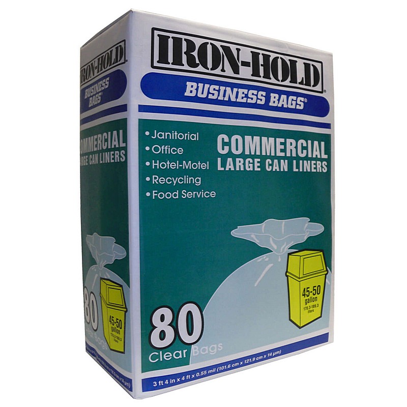 Iron Hold Drum Liners 50 gal 80 Ct