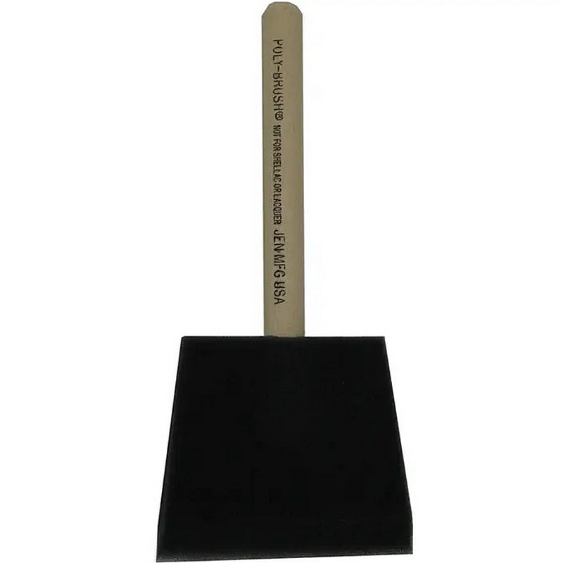 Jen Chiseled Foam Paint Brush 3”