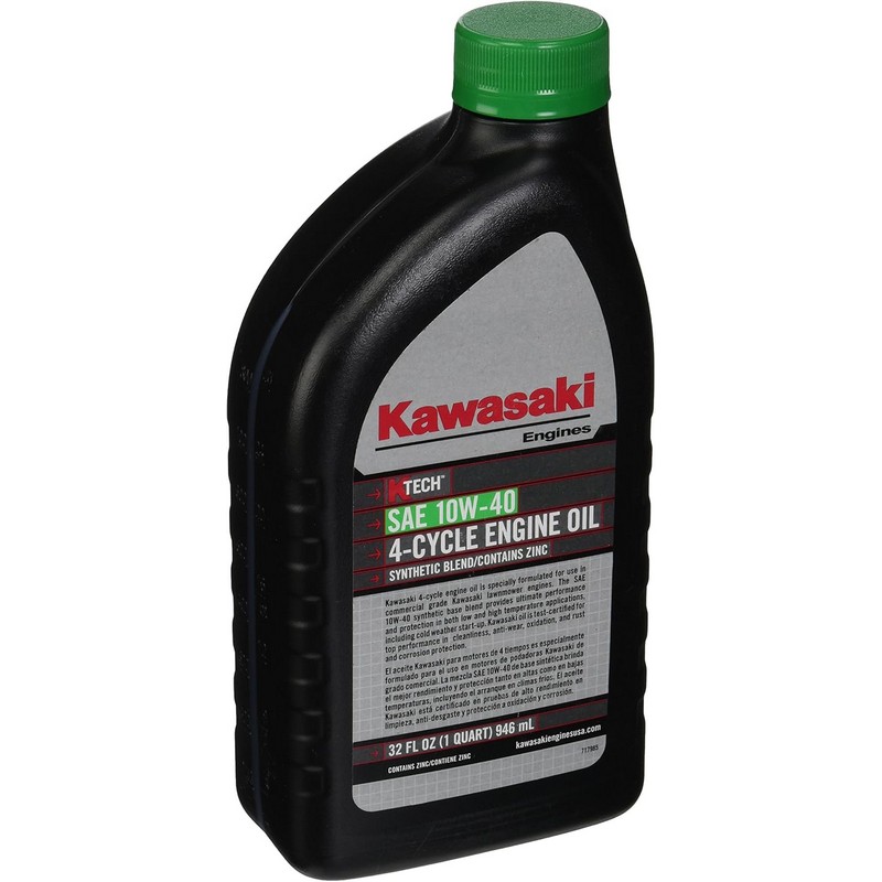 Kawasaki KTech 10W-40 SAE 4-Cycle Engine Oil 1 qt