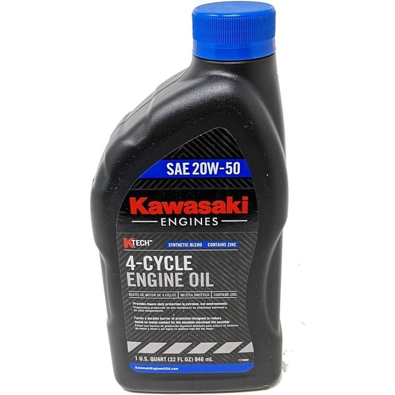 Kawasaki KTech 20W-50 SAE 4-Cycle Engine Oil 1 qt