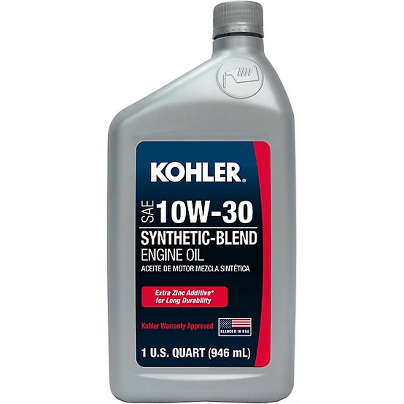 Kohler 10W-30 SAE Universal Synthetic-Blend Oil 1 qt