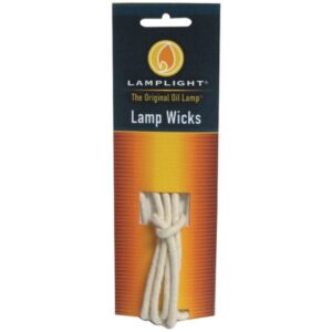 Lamplight Cotton Lamp Wicks 1/8 inch 5 Ct