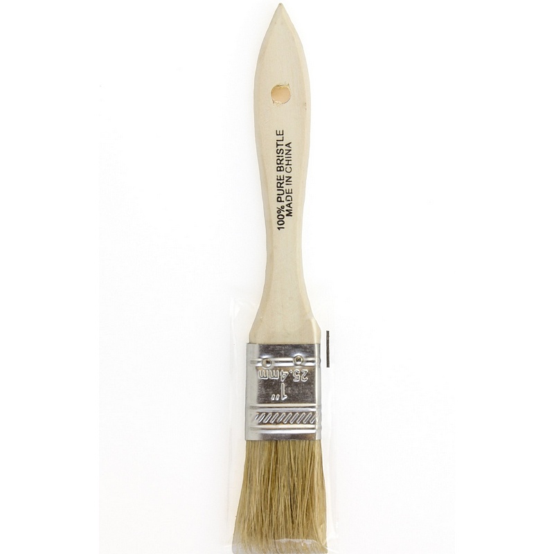 Linzer Wood Handle Flat Chip Paint Brush 1”