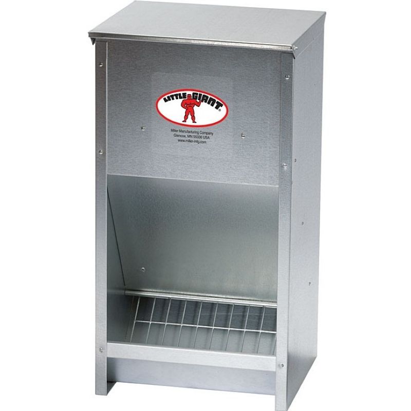 Little Giant Galvanized High Capacity Poultry Feeder