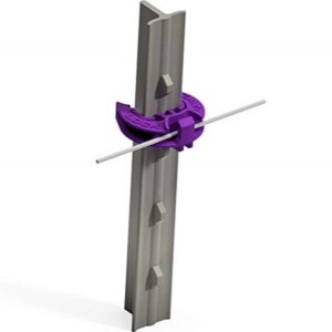 Lock Jawz T-360 Electric Fence T-Post Insulators 25 ct
