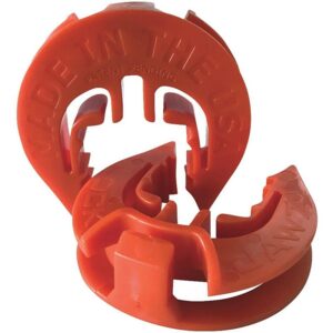 Lock Jawz T 360 Orange Electric Fence T Post Insulator