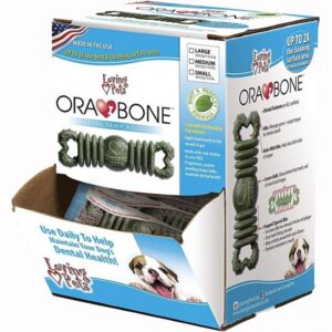 Loving Pets Ora-Bone Large Dental Dog Treat