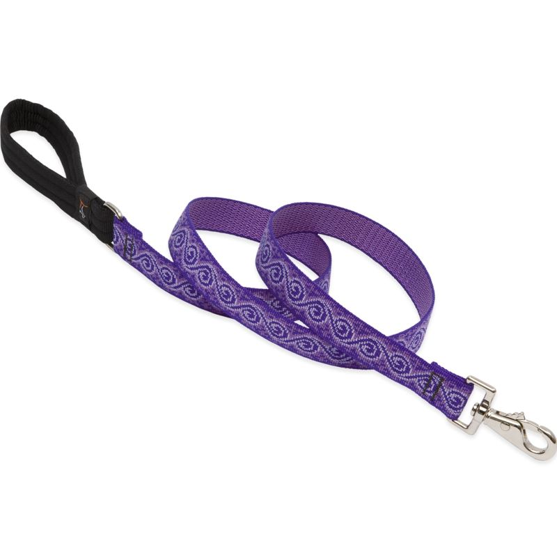 Lupine 1″ Jelly Roll Dog Leash 6’